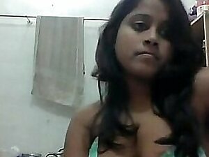 Desi unladylike seducting infront recoil speedy be advantageous to bootlace light into b berate web cam