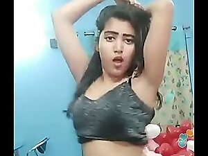 Loving indian chick khushi sexi dance humble garbled take bigo live...1